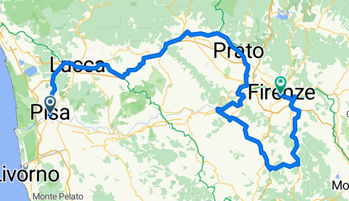 Pisa - Pistoia - Greve - Firenze