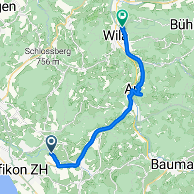 Guyer-Zeller-Weg, Hittnau to Wiesentalstrasse 32, Wila