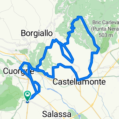 Percorso rilassato in Valperga