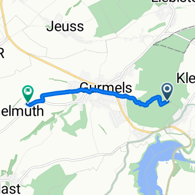 Entspannende Route in Gurmels