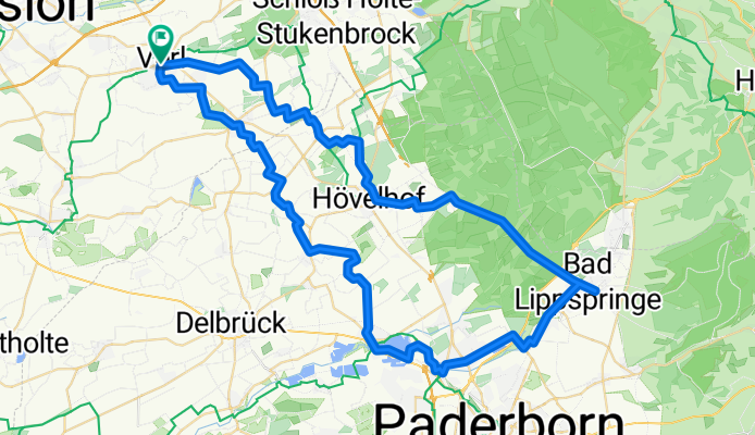 Rundtour nach Bad Lippspringe