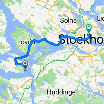 Ekerö - Drottningholm - Stockholm