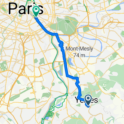 Itinéraire confortable en Paris v2