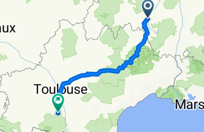 Route in der Bikemap App öffnen
