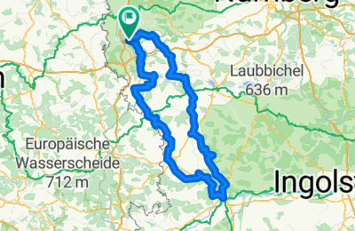 Route in der Bikemap App öffnen