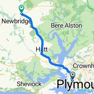 short route for road bike