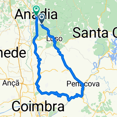 Rota repousante em Anadia
