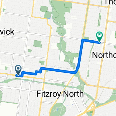 70 Brunswick Road, Brunswick to 25 Arthurton Road, Northcote