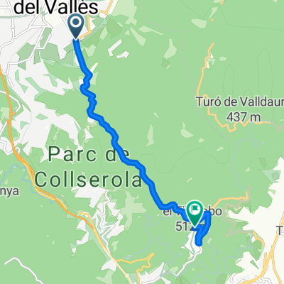 CRONO ESCALADA   SANT CUGAT  -  TIBIDADO