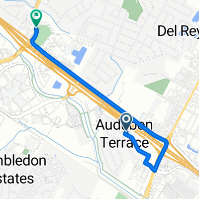 Thrush Drive 7498, Baton Rouge to Bluebonnet Boulevard 5550, Baton Rouge