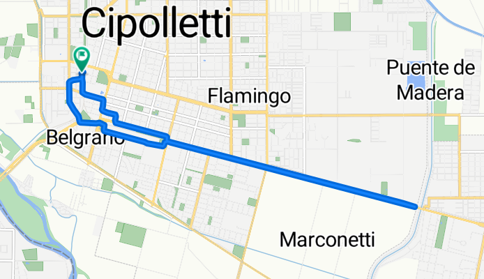 Ruta constante en Cipolletti