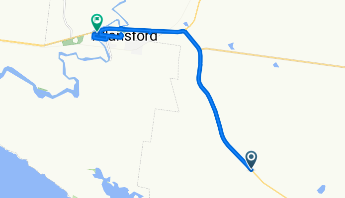 Slow ride in Allansford