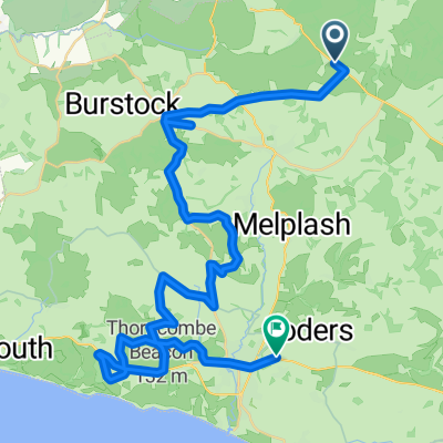 Halstock to Bridport