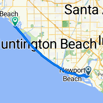 1121 Back Bay Dr, Newport Beach to 16791 S Pacific Ave, Huntington Beach
