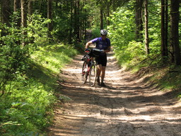 Hebe Bild 4 entlang der Bikemap-Route "Dąbrowa Górnicza - Łazy - Ryczów - Smoleń - Chechło - Dąbrowa Górnicza" hervor
