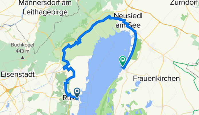 Rust - Podersdorf (Fähre)