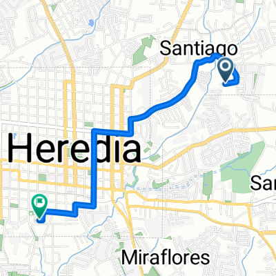 Route to Calle 6, San José