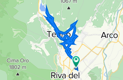 Route in der Bikemap App öffnen