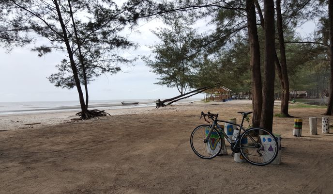 Photo 2 of the Bikemap route "Sporty route in Bukit Intan"
