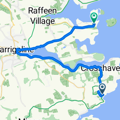 Sporty route in
