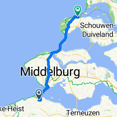 2 Breskens-Ellemet. 48 km