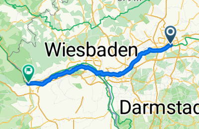 Route in der Bikemap App öffnen