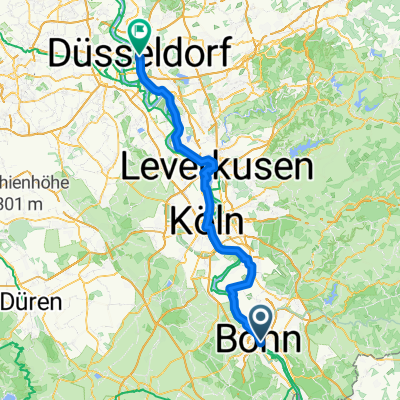 Bonn - Düsseldorf