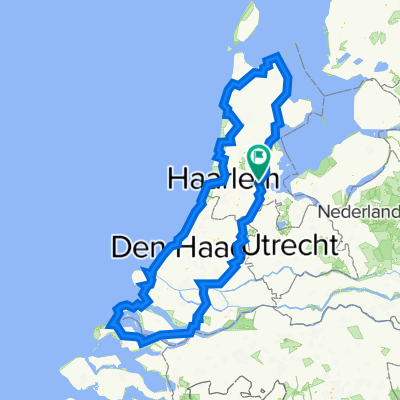 Holland 2022 Bike route