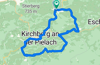 Route in der Bikemap App öffnen