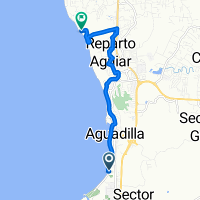 Route from PR-4440, Aguadilla