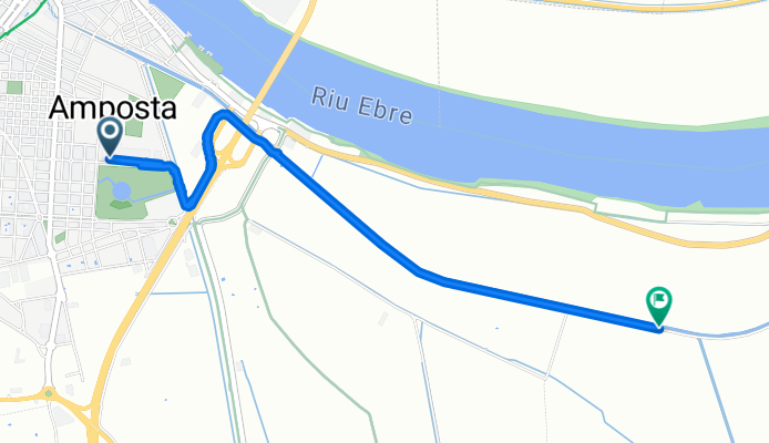 Paseo intenso en Amposta