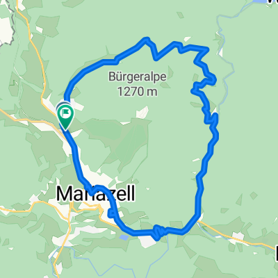 Bürgeralpe - Runde MTB