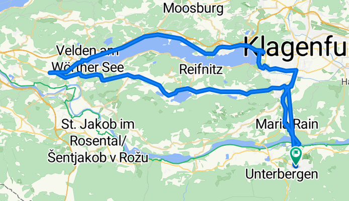 Ferlach-Velden-Lind ob Velden-Augsdorf-Keutschach-Viktring-Ferlach