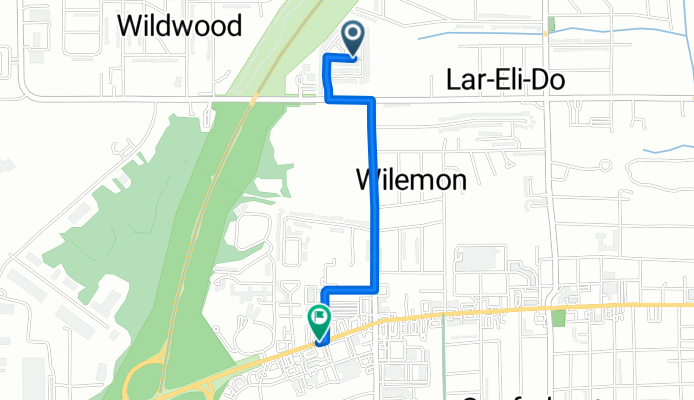 Cressant Street 2495, Tupelo to Main Street 2606, Tupelo
