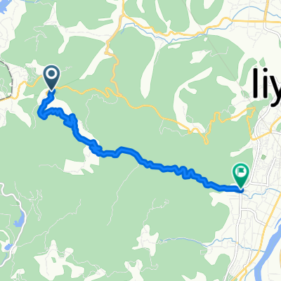 斑尾高原MTBツアーコース①