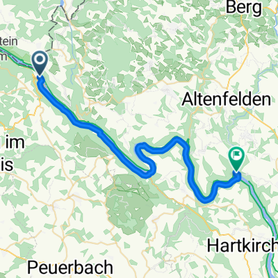 Donauradweg Etappe 1 Engelhartszell - Untermühl