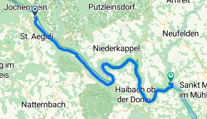 Donauradweg Etappe 1 Engelhartszell - Untermühl