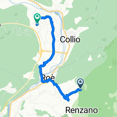 Da Sentiero Madonna del Rio - Milord, Salò a Via Casello 6F, Vobarno