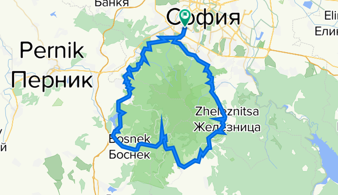100 km Vitosha