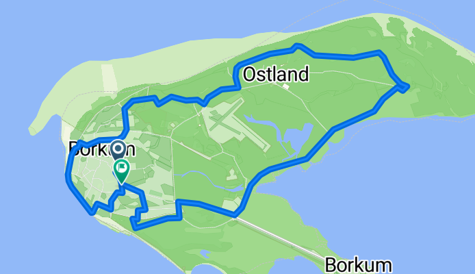 Rundkurs Borkum Rad