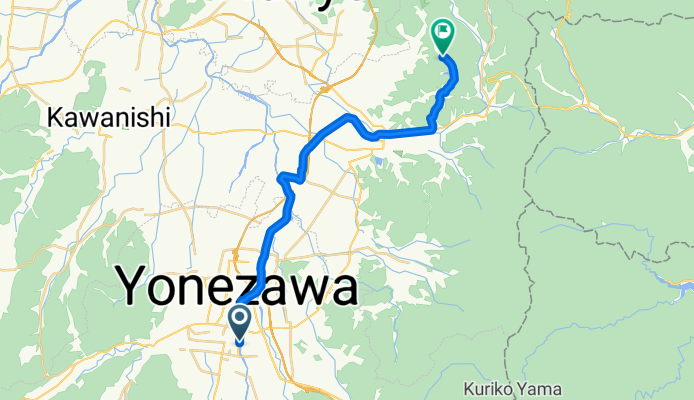一般県道米沢県南公園自転車道線（置賜自転車道）