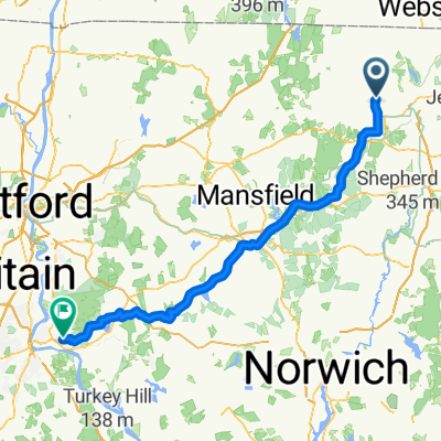 East Quasset Road 249, Woodstock to Jobs Pond Road 118, Portland