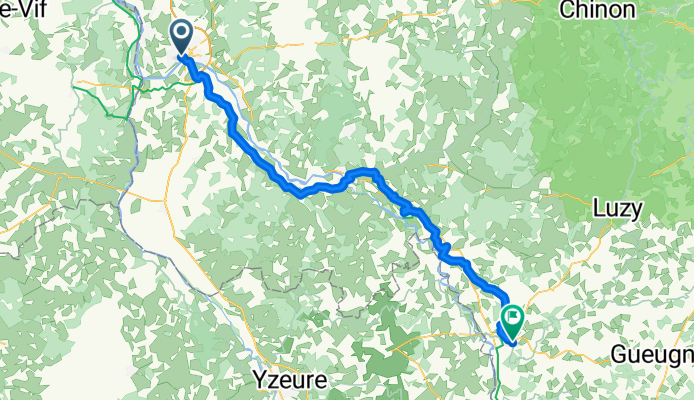 Nevers to Bourbon-Lancy