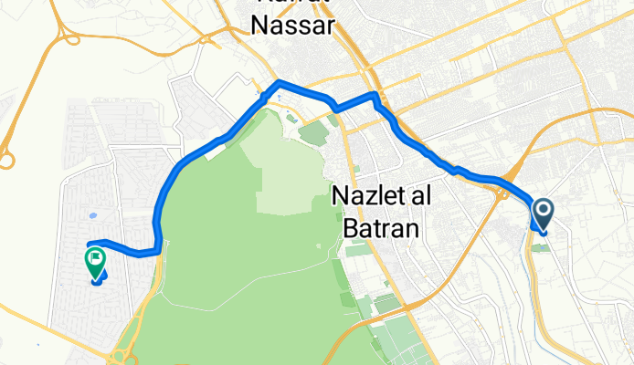 Moderate route in 6th October Second