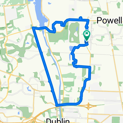 Sporty route in Powell