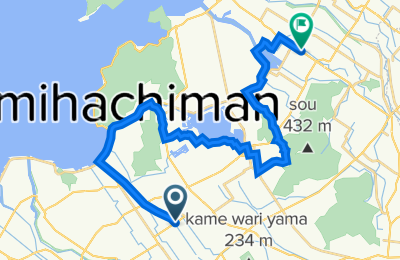 Route in der Bikemap App öffnen