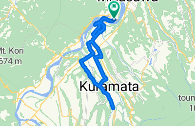 Route in der Bikemap App öffnen