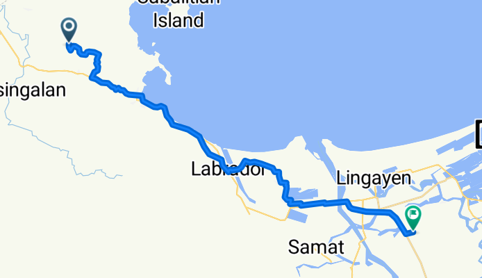 Sual Thermal Power Plant Access Road to Unnamed Road, Lingayen