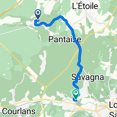 Itinéraire confortable en Montmorot