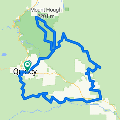 Quincy - Mt Hough - Argentine - Mt Claremont Loop